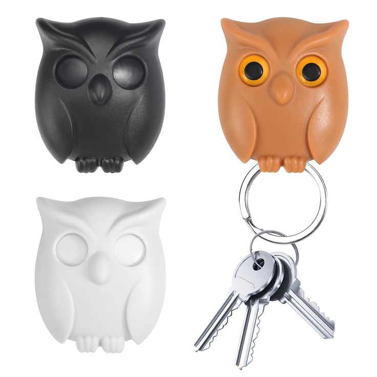 Owl Design Keychain Holder