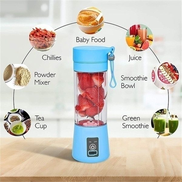 Portable 2-in-1 Juice Blender