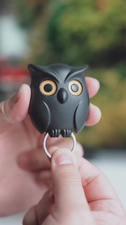 Owl Design Keychain Holder